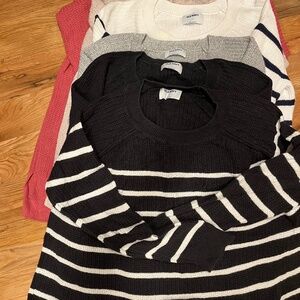 Old navy sweaters total 6